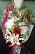 画像1: 花お任せ　スタンダード花束【予算10000円】 (1)