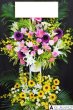 画像2: スタンド花　華やか２段【予算30000円】 (2)