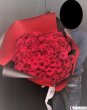 画像4: 沖縄で長寿祝いに贈る赤バラ108本とカスミソウの花束 (4)