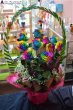 画像4: レインボーローズのアレンジ【予算33000円】沖縄の花屋アレンジマニア (4)