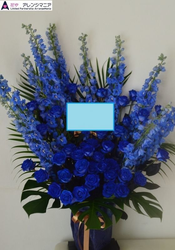 画像2: ブルーローズアレンジ【予算30000円】沖縄の花屋アレンジマニア (2)