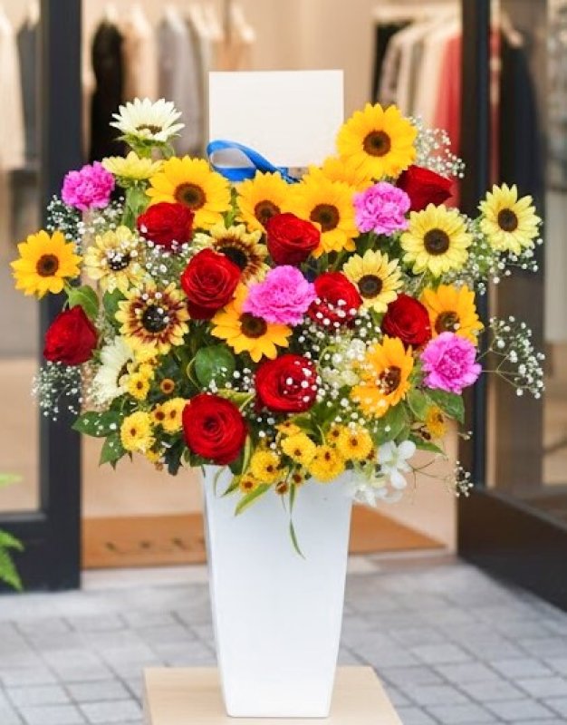 画像1: 花お任せ　アレンジ　【予算16500円】 (1)