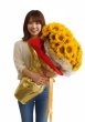 画像3: 沖縄 プロポーズ ひまわり108本の花束｜ホテル配達・サプライズ対応 (3)