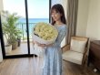 画像3: 沖縄 プロポーズ 白バラ60本の花束｜ホテル配達・サプライズ対応 (3)