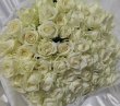 画像3: 沖縄 プロポーズ 白バラ108本の花束｜ホテル配達OK (3)