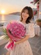 画像1: プロポーズ 花束 ピンクバラ（沖縄配達対応） (1)