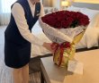 画像2: 沖縄 プロポーズ 赤バラ108本の花束｜ホテル配達・サプライズ対応 (2)